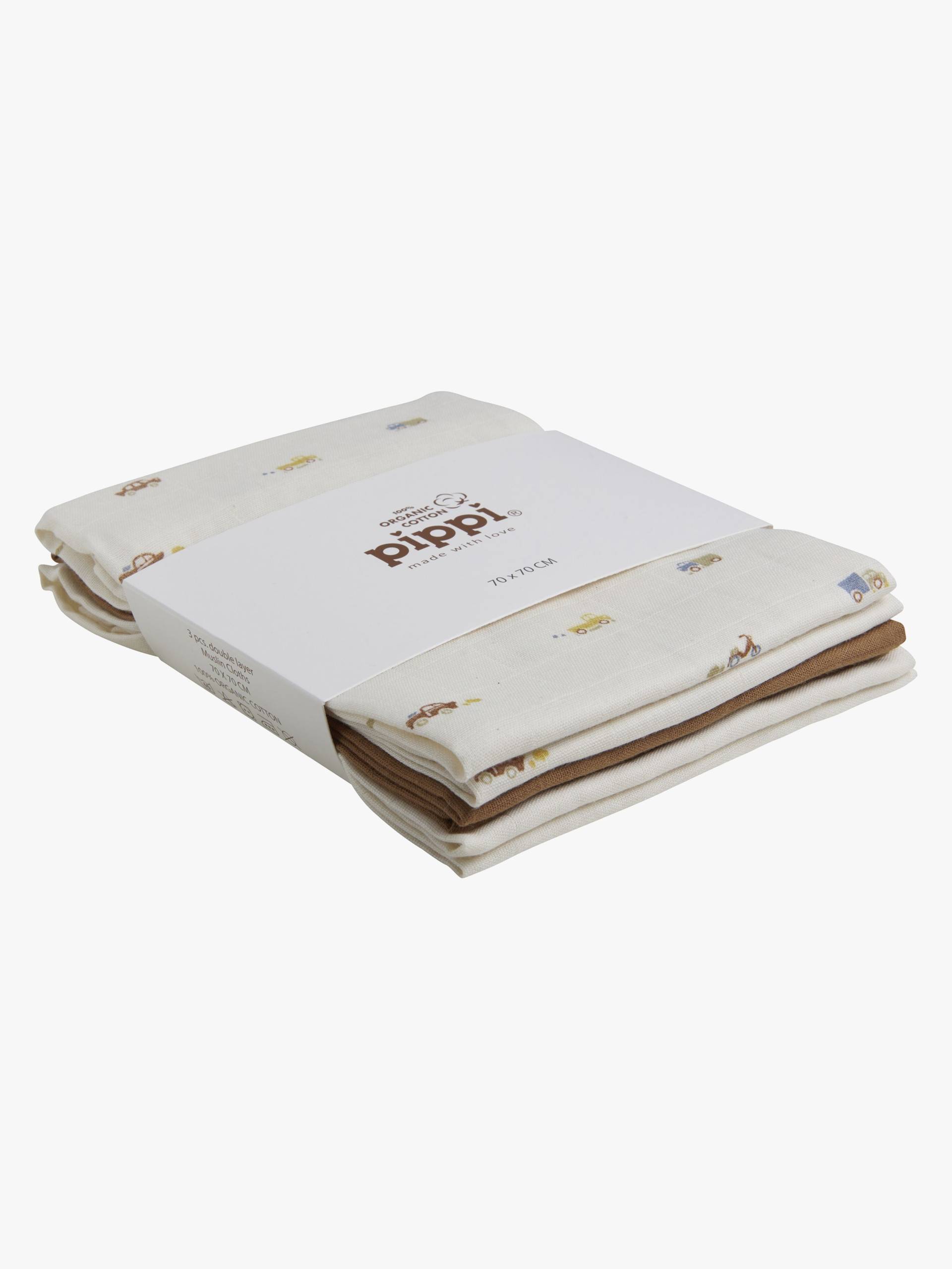 Pippi Musselintuch 3er-Pack, Tradewinds Pippi Musselintuch 3er-Pack, Tradewinds von Pippi