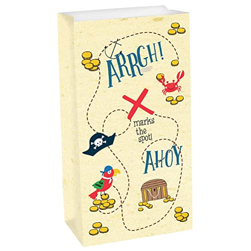 BAGS TREAT AHOY BIRTHDAY von amscan