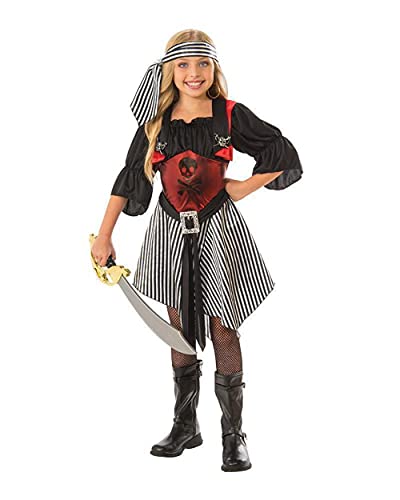 Pirates Of Seven Seas Seas- Piratesa Scarlet Kostüm Mehrfarbig (Rubies 641146-L) von Pirates Of Seven Seas