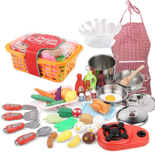 Backset, Realistisches Küchenerlebnis, Kochkostüm, Entwicklungsspiel, Sicheres Material, Lebendige Lebensmittel, Mehrfarbige 42 PCs Bildungsküchenspielzeug mit Herd Backset, Realistisches Küchenerlebnis, Kochkostüm, Entwicklungsspiel, Sicheres Material, Lebendige Lebensmittel, Mehrfarbige 42 PCs Bildungsküchenspielzeug mit Herd von Pissente