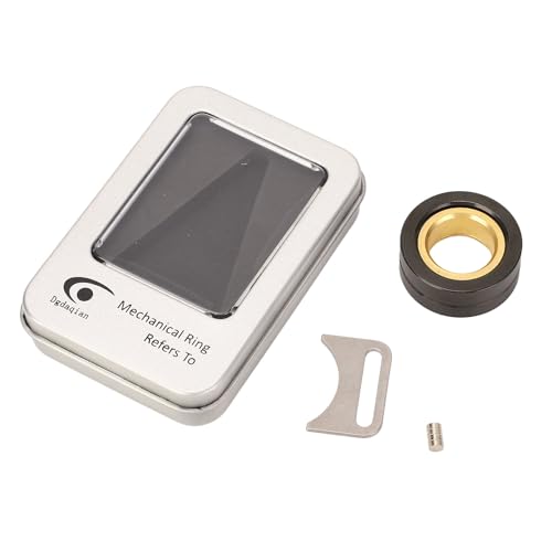 Magnetische Ringe Fidget Toys, Tragbares Spinner Ring Stress Reviving Metallringe Fidget Spielzeug Magnetisches Rundes Spielzeug Spinner Ring für den Täglichen Stressabbau und die Verbesserung von Pissente