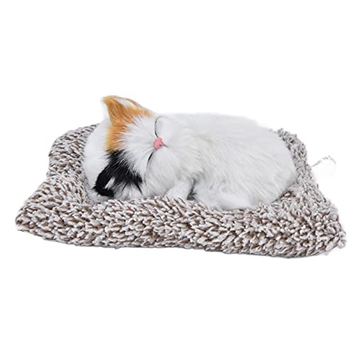 Pissente Schöne Simulation Katzenpuppe Plüsch Fabric Desktop Simulation Tierverzier für Autohaus von Pissente