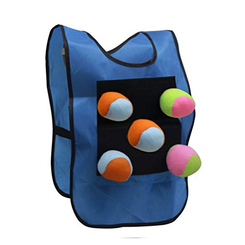 Pissente Vest Outdoor-Wurfspiel fürmit 5 Bällen, Tuch und Schwamm, 45 X 30 cm, Outdoor-Aktivitätsspiel (C) von Pissente
