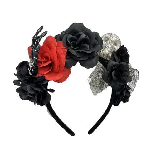 Halloween-Stirnbänder, Gothic-Stil, Kostüm, Kopfschmuck, modische Party-Kopfbedeckung für Kostümpartys von Pitadue