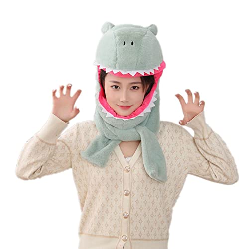 Pitadue Dinosaurier-Kopfbedeckung, Hut und Schal, Kopfbedeckung, Halloween, Weihnachten, Neujahr, Erntedankfest, Valentinstag Pitadue Dinosaurier-Kopfbedeckung, Hut und Schal, Kopfbedeckung, Halloween, Weihnachten, Neujahr, Erntedankfest, Valentinstag von Pitadue