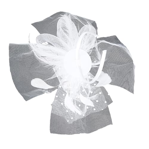 Pitadue Einzigartiger Fascinator, Hut, Haarteil, minimalistisches Styling, Haarreifen, Halloween, Kopfbedeckung für Feiertage von Pitadue