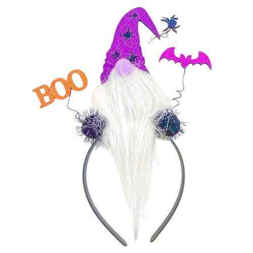 Pitadue Halloween-Kostüm, Glitzer, Stirnband, Bühnen-Kopfbedeckung, Halloween-Party-Requisiten, Spinnen, Stirnband, Zubehör Pitadue Halloween-Kostüm, Glitzer, Stirnband, Bühnen-Kopfbedeckung, Halloween-Party-Requisiten, Spinnen, Stirnband, Zubehör von Pitadue
