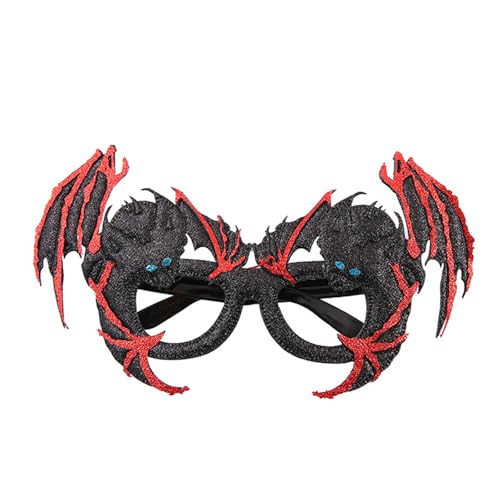 Pitadue Halloween-Kostüm-Brille, Anziehbrille, Kürbis-Brille für Erwachsenenkostüme Pitadue Halloween-Kostüm-Brille, Anziehbrille, Kürbis-Brille für Erwachsenenkostüme von Pitadue
