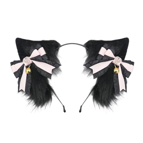 Pitadue Tier-Cosplay-Kostüm, Kunstpelze, Wolf, Katzen, Füchse, flauschiger Schwanz, Wolfsohren, Stirnbänder, Halloween-Party-Kostüme, Zubehör Pitadue Tier-Cosplay-Kostüm, Kunstpelze, Wolf, Katzen, Füchse, flauschiger Schwanz, Wolfsohren, Stirnbänder, Halloween-Party-Kostüme, Zubehör von Pitadue