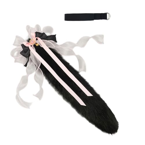 Pitadue Tier-Cosplay-Kostüm, Kunstpelze, Wolf, Katzen, Füchse, flauschiger Schwanz, Wolfsohren, Stirnbänder, Halloween-Party-Kostüme, Zubehör Pitadue Tier-Cosplay-Kostüm, Kunstpelze, Wolf, Katzen, Füchse, flauschiger Schwanz, Wolfsohren, Stirnbänder, Halloween-Party-Kostüme, Zubehör von Pitadue