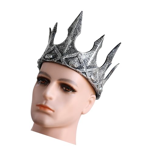 Pitadue Vintage-Kronen-Stirnband mit Halbmond-Dekoren, Cosplay-Haarband für Modebegeisterte und Rollenspiel-Aktivitäten Pitadue Vintage-Kronen-Stirnband mit Halbmond-Dekoren, Cosplay-Haarband für Modebegeisterte und Rollenspiel-Aktivitäten von Pitadue