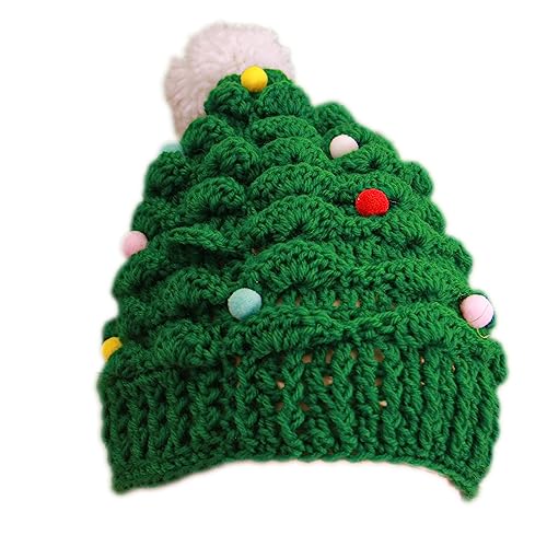 Pitadue Weihnachtsbaummütze, gestrickt, gehäkelt, Haushaltskopf, Dekorationen für Zuhause, Festival, Urlaub, Party-Dekorationen Pitadue Weihnachtsbaummütze, gestrickt, gehäkelt, Haushaltskopf, Dekorationen für Zuhause, Festival, Urlaub, Party-Dekorationen von Pitadue