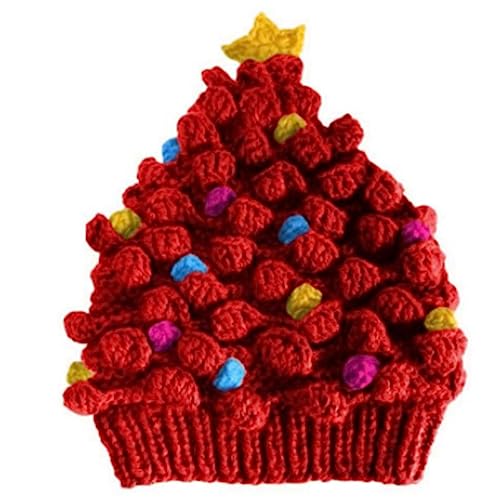 Pitadue Weihnachtsbaummütze, gestrickt, gehäkelt, Haushaltskopf, Dekorationen für Zuhause, Festival, Urlaub, Party-Dekorationen Pitadue Weihnachtsbaummütze, gestrickt, gehäkelt, Haushaltskopf, Dekorationen für Zuhause, Festival, Urlaub, Party-Dekorationen von Pitadue