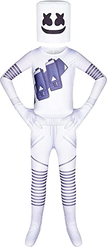 Jungen DJ Outfit für Kinder Musik Festival Overall mit Vollkopf Helm DJ Maske 5-12 Jahre Jungen DJ Outfit für Kinder Musik Festival Overall mit Vollkopf Helm DJ Maske 5-12 Jahre von Pitevotur