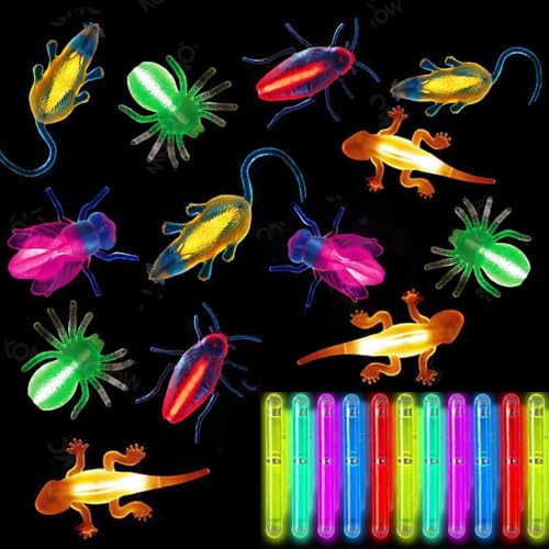 Piucrty Halloween Leuchtende Tiere Knicklichter Party Set 30Pcs Scherzartikel Kinder Glow in the Dark Tierfiguren Tombola Preise Neon Party Deko Mitgebsel Kindergeburtstag Gastgeschenke Give Aways Piucrty Halloween Leuchtende Tiere Knicklichter Party Set 30Pcs Scherzartikel Kinder Glow in the Dark Tierfiguren Tombola Preise Neon Party Deko Mitgebsel Kindergeburtstag Gastgeschenke Give Aways von Piucrty