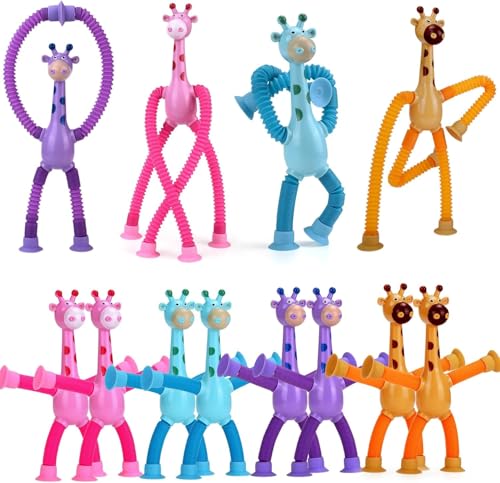 Piucrty Kindergeburtstag Gastgeschenke Giraffe Saugnapf Spielzeug Kinder 12PCS Tombola Preise Nützliche Mitgebsel Geburtstags Pop Tube Give Aways Wundertüte Party Beschäftigung Autofahrt Geschenke Piucrty Kindergeburtstag Gastgeschenke Giraffe Saugnapf Spielzeug Kinder 12PCS Tombola Preise Nützliche Mitgebsel Geburtstags Pop Tube Give Aways Wundertüte Party Beschäftigung Autofahrt Geschenke von Piucrty