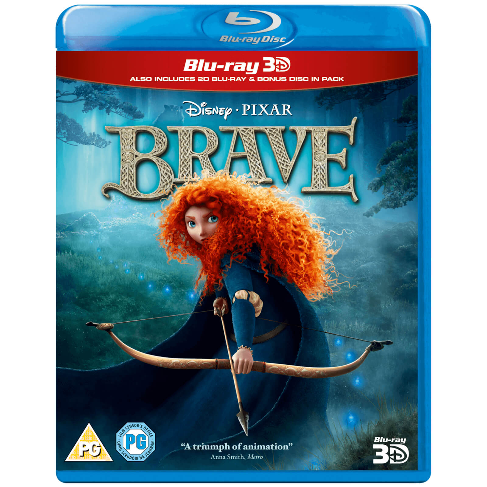 Brave Superset (enthält 3D- und 2D-Versionen) von Pixar