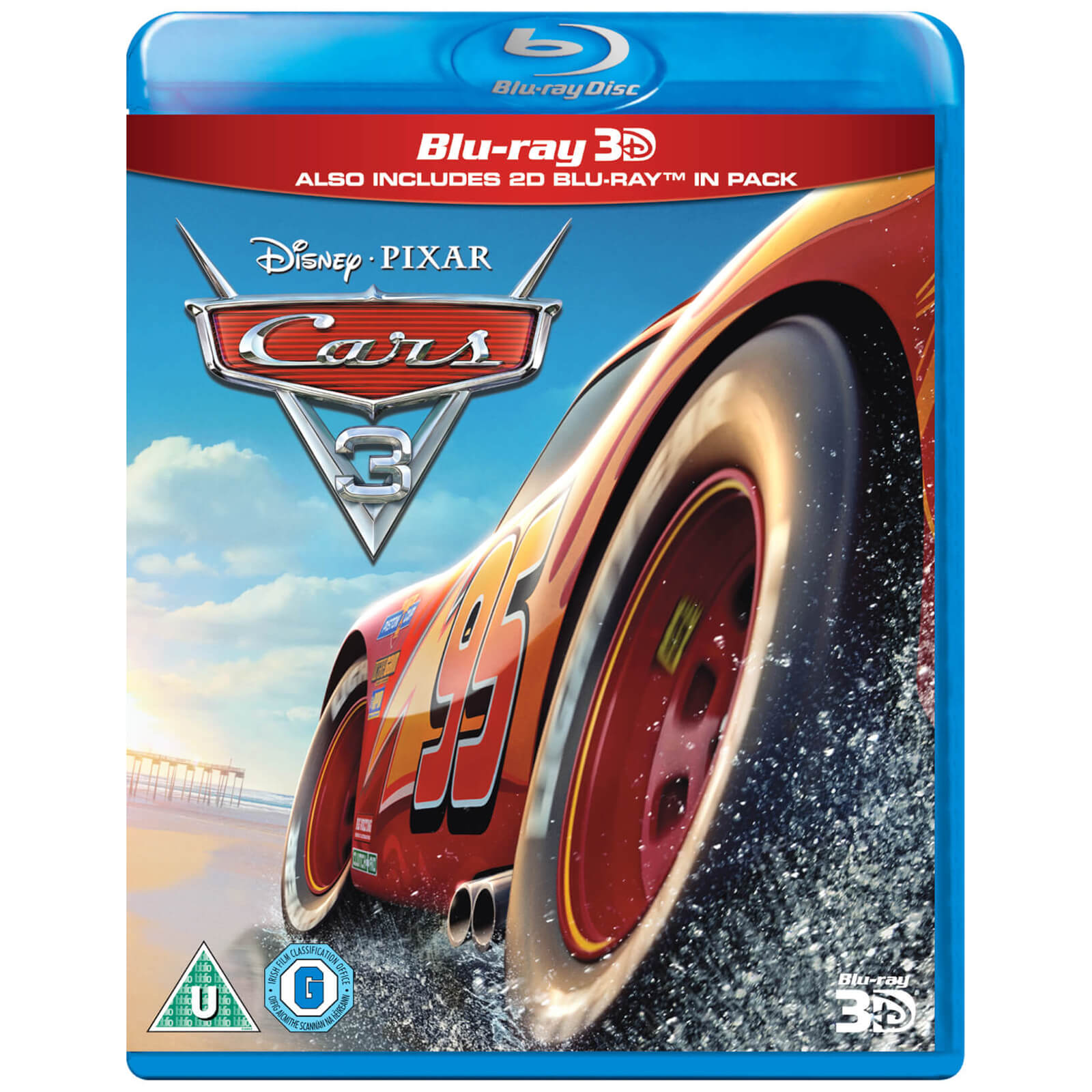 Cars 3 3D (enthält die 2D-Version) von Pixar