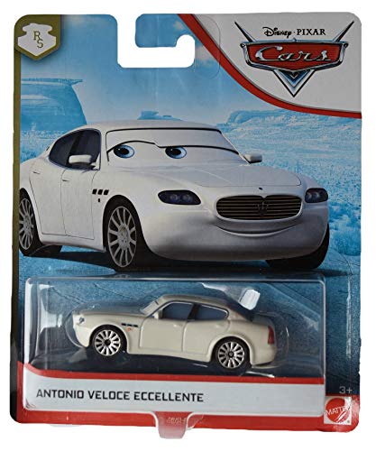 Pixar Disney Cars Antonio Veloce Eccellente Heizkörperfeder, Maßstab 1:55, Weiß Pixar Disney Cars Antonio Veloce Eccellente Heizkörperfeder, Maßstab 1:55, Weiß von Pixar