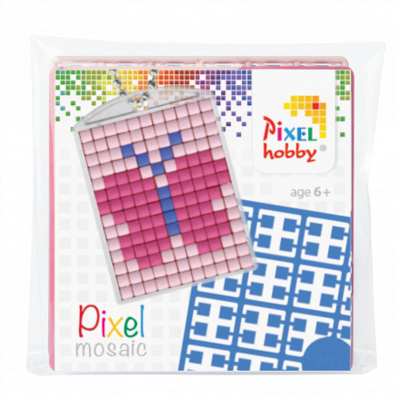 Pixelhobby Geschenkbox Schlüsselanhänger Set Schmetterling 3x4cm von PixelHobby