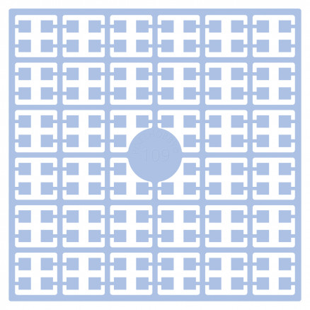 Pixelhobby Midi Perlen 109 Hellblau 2x2mm - 140 Pixel von PixelHobby