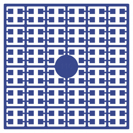 Pixelhobby Midi Perlen 110 Dunkelblau 2x2mm - 140 Pixel von PixelHobby