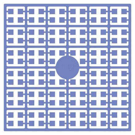 Pixelhobby Midi Perlen 112 Grau/Blau 2x2mm - 140 Pixel von PixelHobby