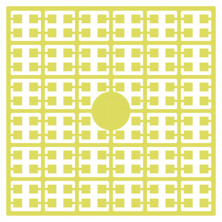 Pixelhobby Midi Perlen 117 Helles Moosgrün 2x2mm - 140 Pixel von PixelHobby