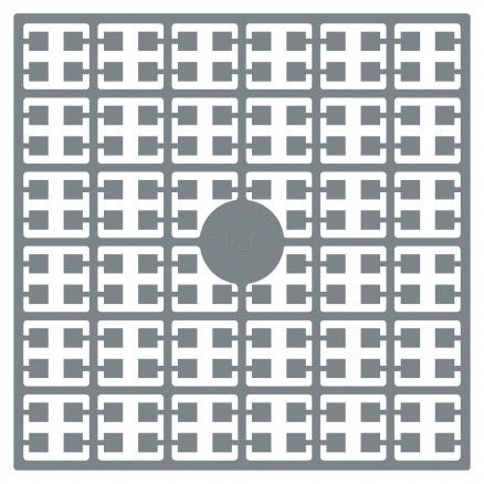 Pixelhobby Midi Perlen 120 Silber Grau 2x2mm - 140 Pixel Pixelhobby Midi Perlen 120 Silber Grau 2x2mm - 140 Pixel von PixelHobby
