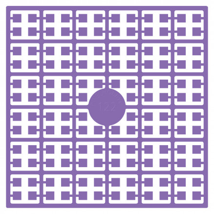 Pixelhobby Midi Perlen 122 Lavendel Dunkel 2x2mm - 140 Pixel von PixelHobby