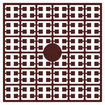 Pixelhobby Midi Perlen 126 Rost/Rotbraun 2x2mm - 140 Pixel Pixelhobby Midi Perlen 126 Rost/Rotbraun 2x2mm - 140 Pixel von PixelHobby