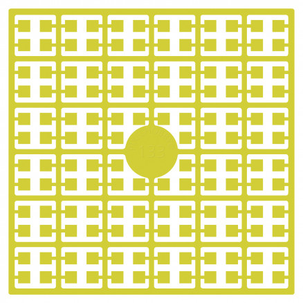 Pixelhobby Midi Perlen 133 Zitronengelb 2x2mm - 140 Pixel von PixelHobby
