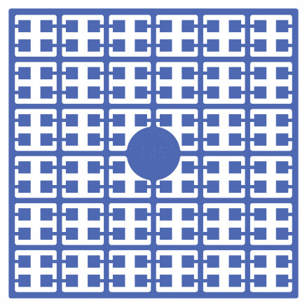 Pixelhobby Midi Perlen 145 Helles Marineblau 2x2mm - 140 Pixel von PixelHobby