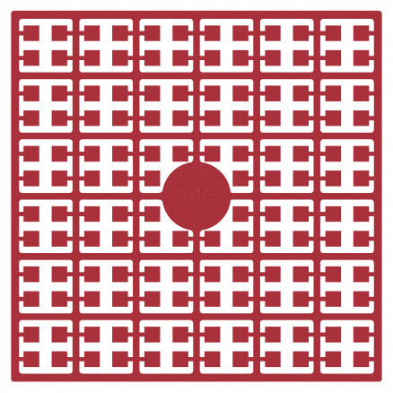 Pixelhobby Midi Perlen 146 Dunkel Rose 2x2mm - 140 Pixel von PixelHobby