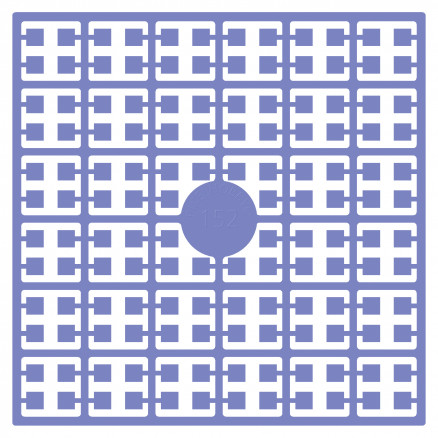 Pixelhobby Midi Perlen 152 Blau/Lila 2x2mm - 140 Pixel von PixelHobby