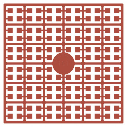 Pixelhobby Midi Perlen 161 Hell Terracotta 2x2mm - 140 Pixel von PixelHobby