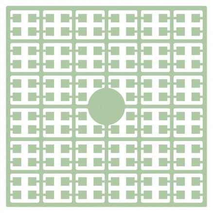 Pixelhobby Midi Perlen 163 Extra Helles Pistaziengrün 2x2mm - 140 Pixe von PixelHobby