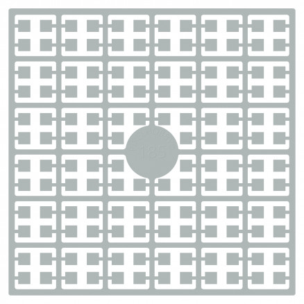 Pixelhobby Midi Perlen 185 Grau 2x2mm - 140 Pixel von PixelHobby