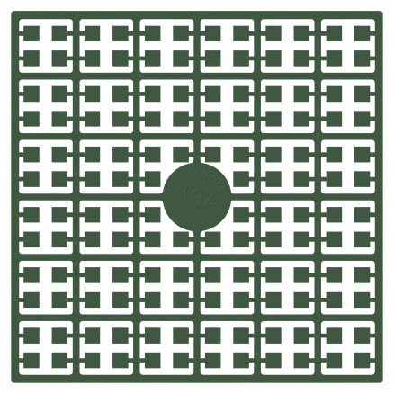 Pixelhobby Midi Perlen 192 Dusty Gray Green 2x2mm - 140 Pixel von PixelHobby