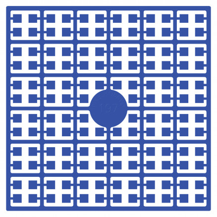 Pixelhobby Midi Perlen 197 Meeresblau 2x2mm - 140 Pixel von PixelHobby