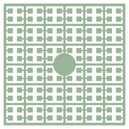 Pixelhobby Midi Perlen 202 Helles Farngrün 2x2mm - 140 Pixel von PixelHobby