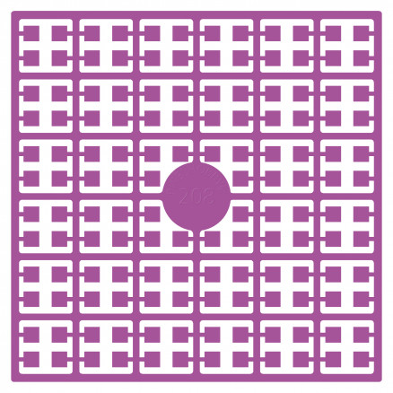 Pixelhobby Midi Perlen 208 Violett 2x2mm - 140 Pixel von PixelHobby