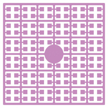 Pixelhobby Midi Perlen 209 Helles Violett 2x2mm - 140 Pixel von PixelHobby