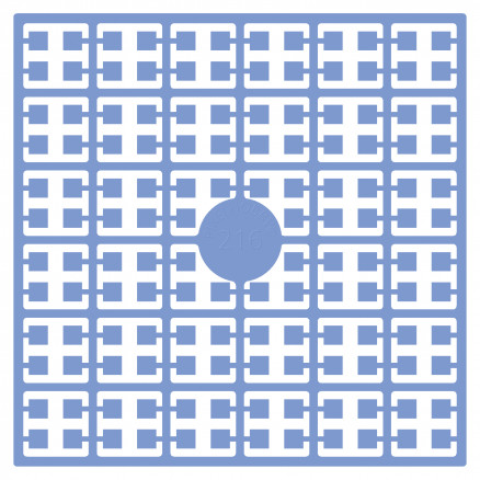 Pixelhobby Midi Perlen 216 Helles Türkis-Blau 2x2mm - 140 Pixel von PixelHobby