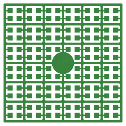 Pixelhobby Midi Perlen 245 Grün 2x2mm - 140 Pixel von PixelHobby
