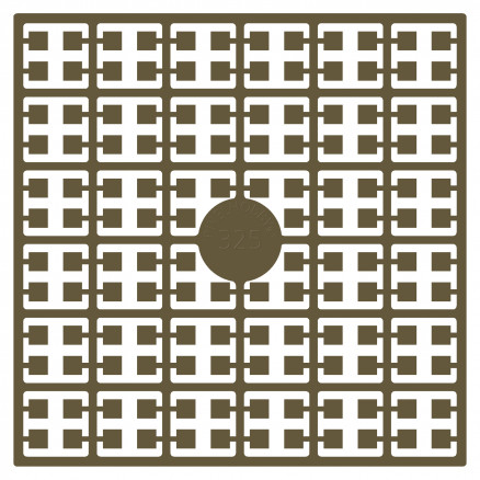 Pixelhobby Midi Perlen 325 Beige-Braun 2x2mm - 140 Pixel von PixelHobby