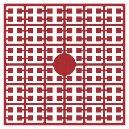 Pixelhobby Midi Perlen 332 Nelkenrot 2x2mm - 140 Pixel von PixelHobby