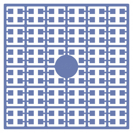 Pixelhobby Midi Perlen 362 Dusty Blue 2x2mm - 140 Pixel von PixelHobby
