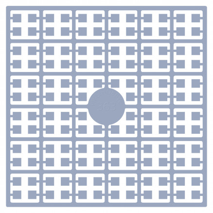 Pixelhobby Midi Perlen 363 Hell Verblasst Blau 2x2mm - 140 Pixel von PixelHobby