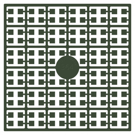 Pixelhobby Midi Perlen 364 Extra Helles Avocado 2x2mm - 140 Pixel von PixelHobby